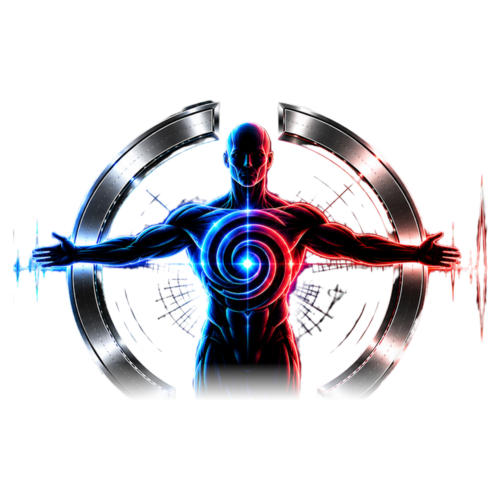 Signal.OS emblem: a human figure within a signal ring
